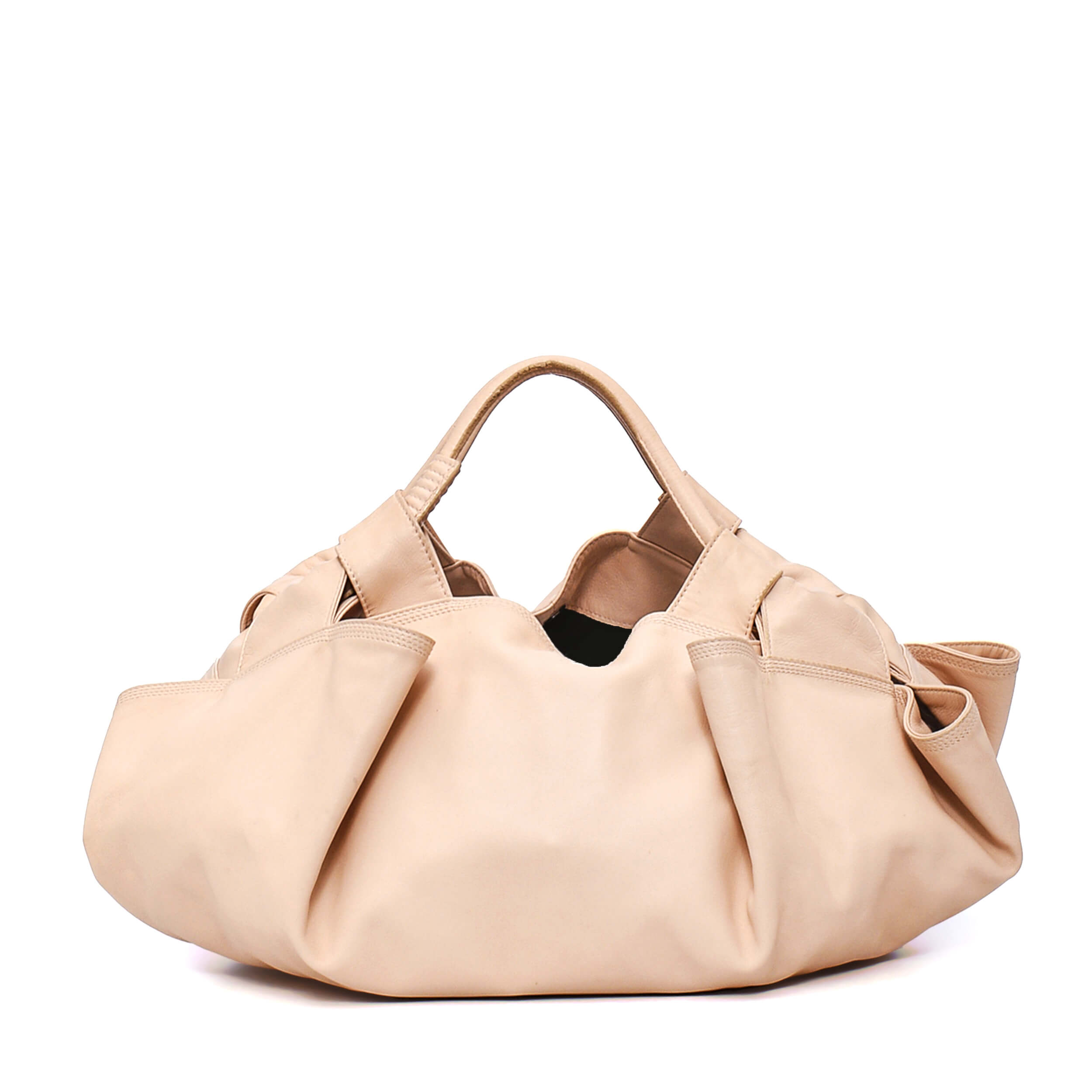 Loewe - Mist Rose Leather Large Aire Hobo Bag